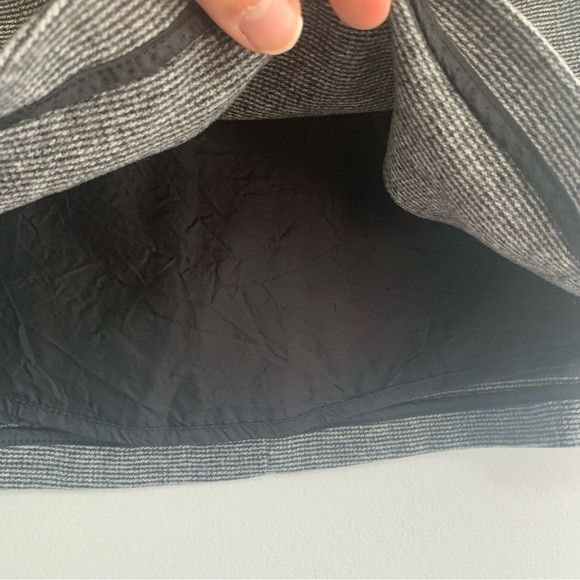 ARITZIA Wilfred Wool Blend New Classic Mini Skirt Grey Size 2 - Picture 5 of 6